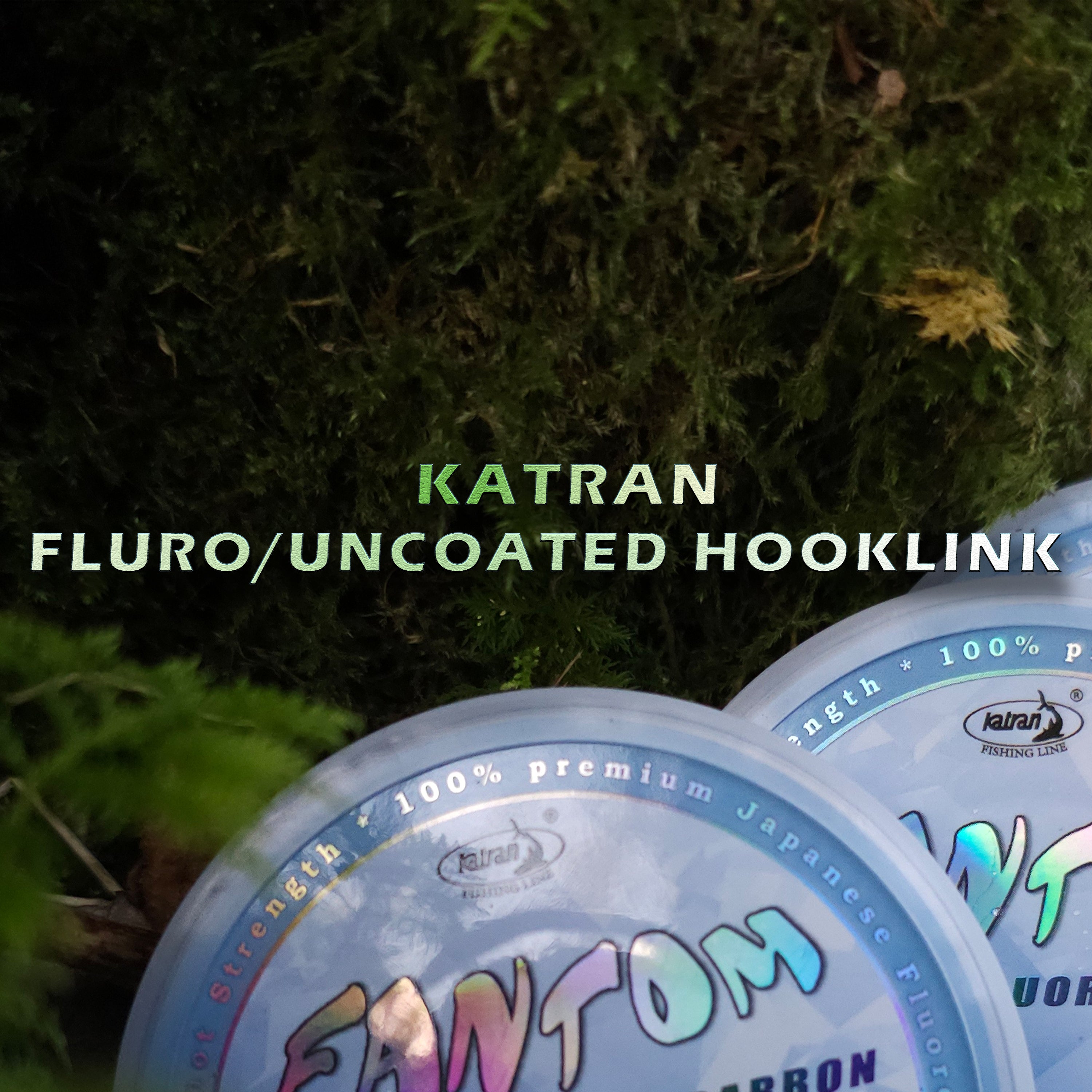 ⭐NEW⭐ Katran Fantom - Fluorocarbon Hooklink (50 meter spools) – Rig Locker